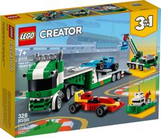 LEGO® Creator Le transporteur de voitures de course