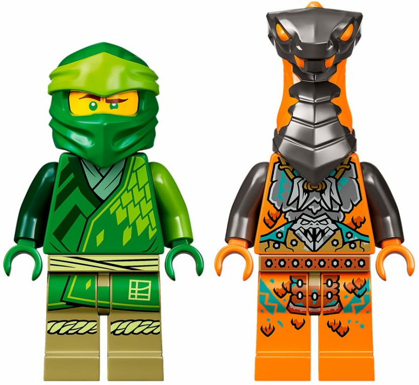 LEGO® Ninjago Lloyd's Ninja Mech minifigures