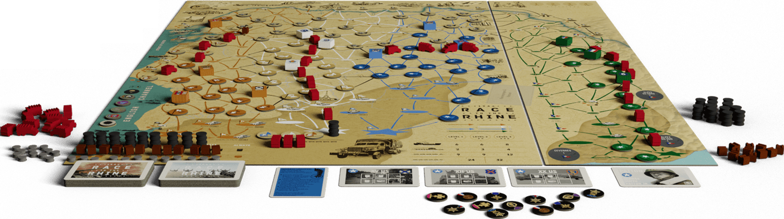 Race to the Rhine: Keep'em Rolling componenti