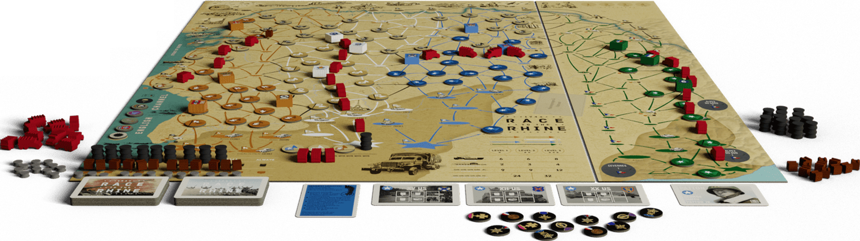 Race to the Rhine: Keep'em Rolling komponenten