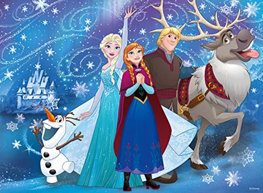 Disney Die Eiskönigin Glitzernder Schnee XXL