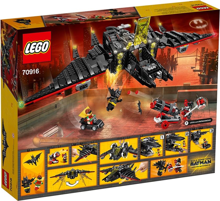 LEGO® Batman Movie Batwing parte posterior de la caja