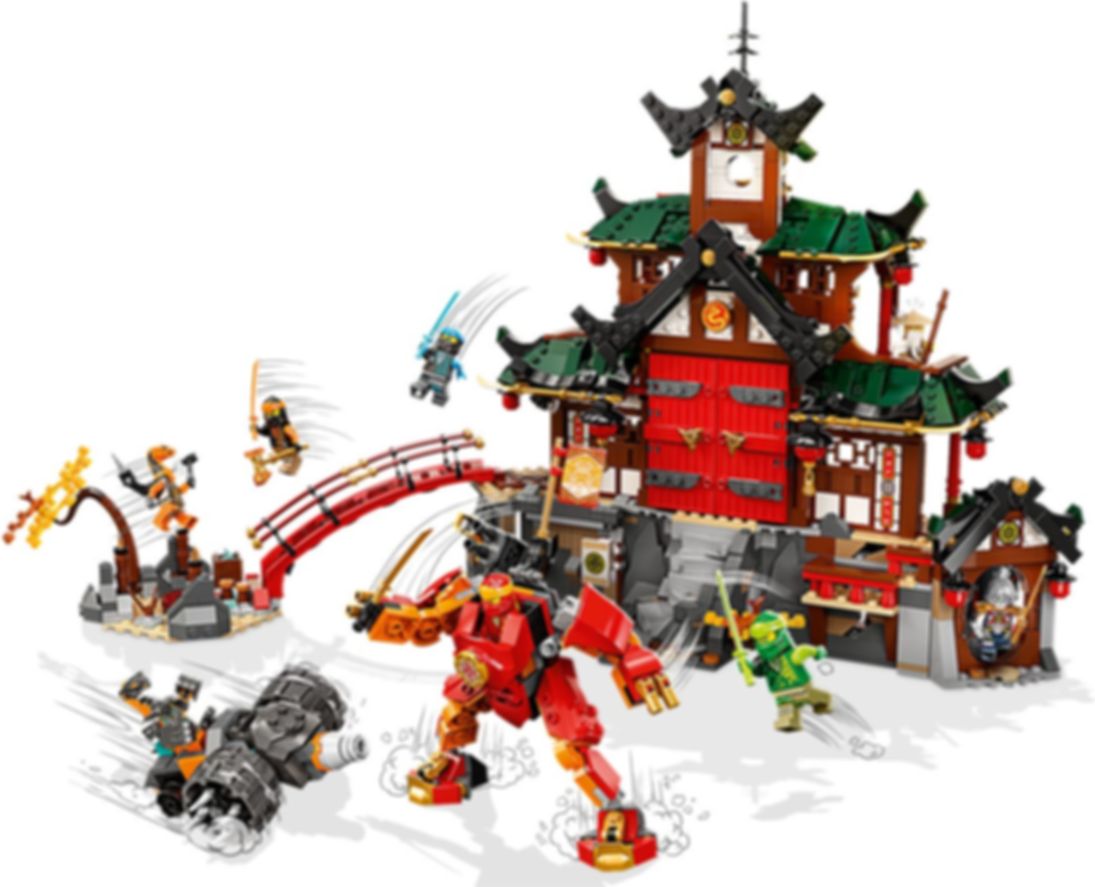 LEGO® Ninjago Templo Dojo Ninja jugabilidad