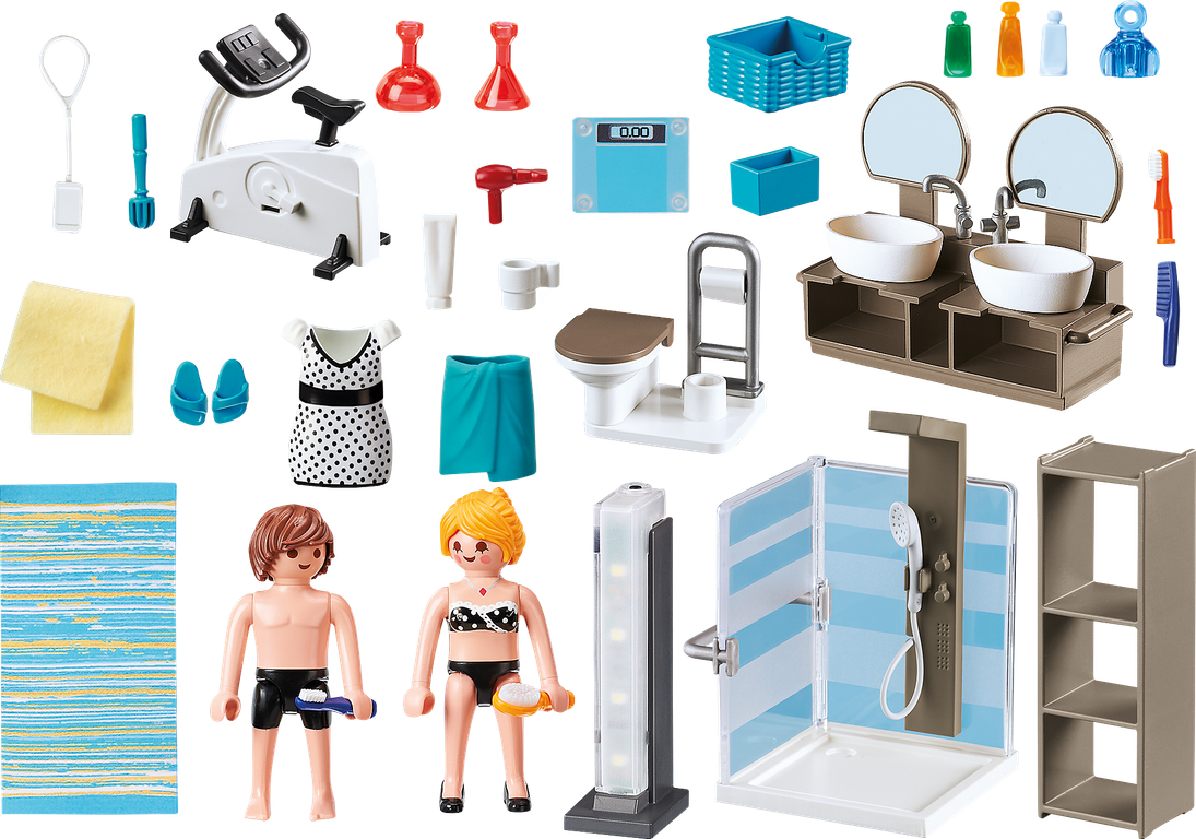 Playmobil® City Life Bathroom components