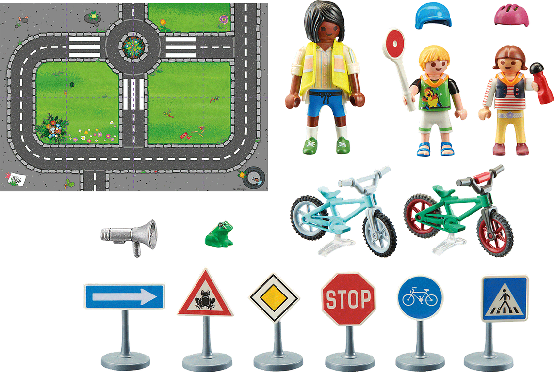 Playmobil® City Life Traffic Education components