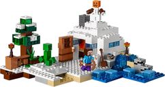 LEGO® Minecraft Das Versteck im Schnee spielablauf