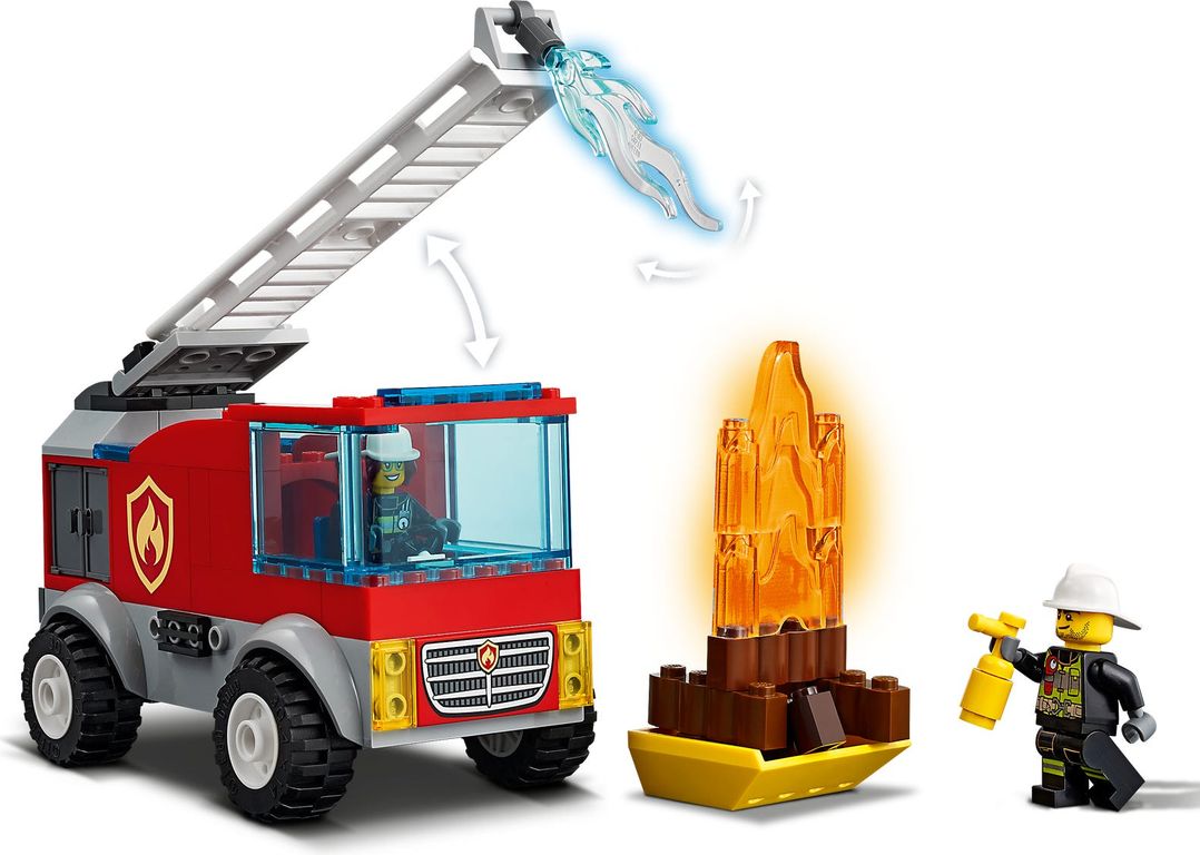 LEGO® City Camión de Bomberos con Escalera partes