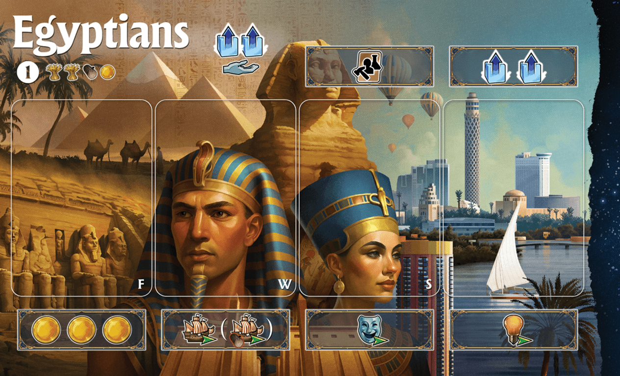 Timespan game board