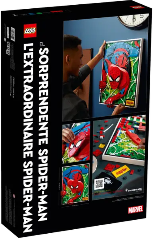 LEGO® Marvel The Amazing Spider-Man back of the box