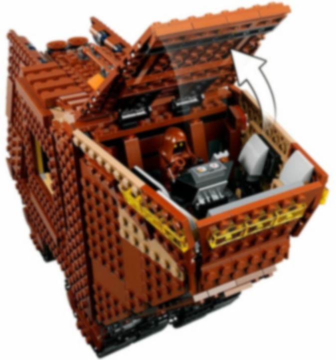 LEGO® Star Wars Sandcrawler™ composants