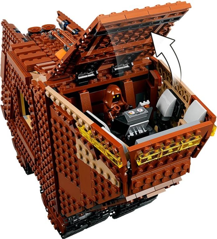 LEGO® Star Wars Reptador de las arenas partes