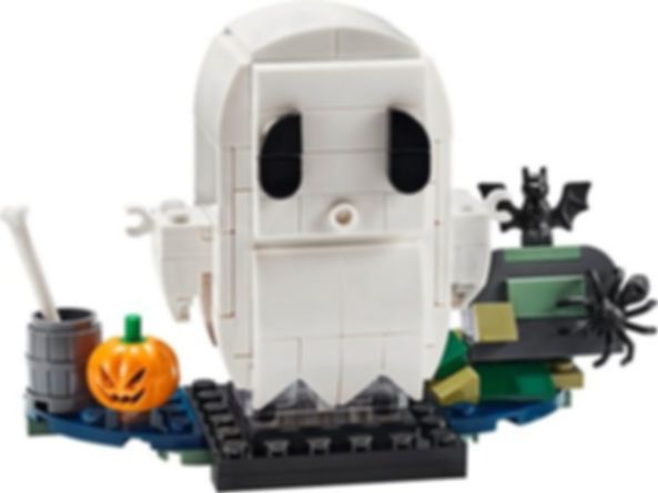 LEGO® BrickHeadz™ Halloween Ghost components