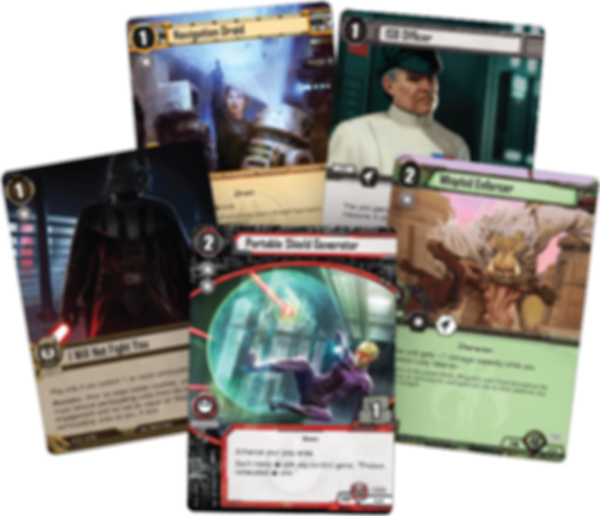 Star Wars: The Card Game - Redemption and Return cards
