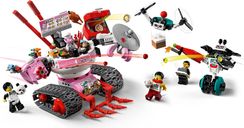 LEGO® Monkie Kid Pigsy's Noedeltank speelwijze