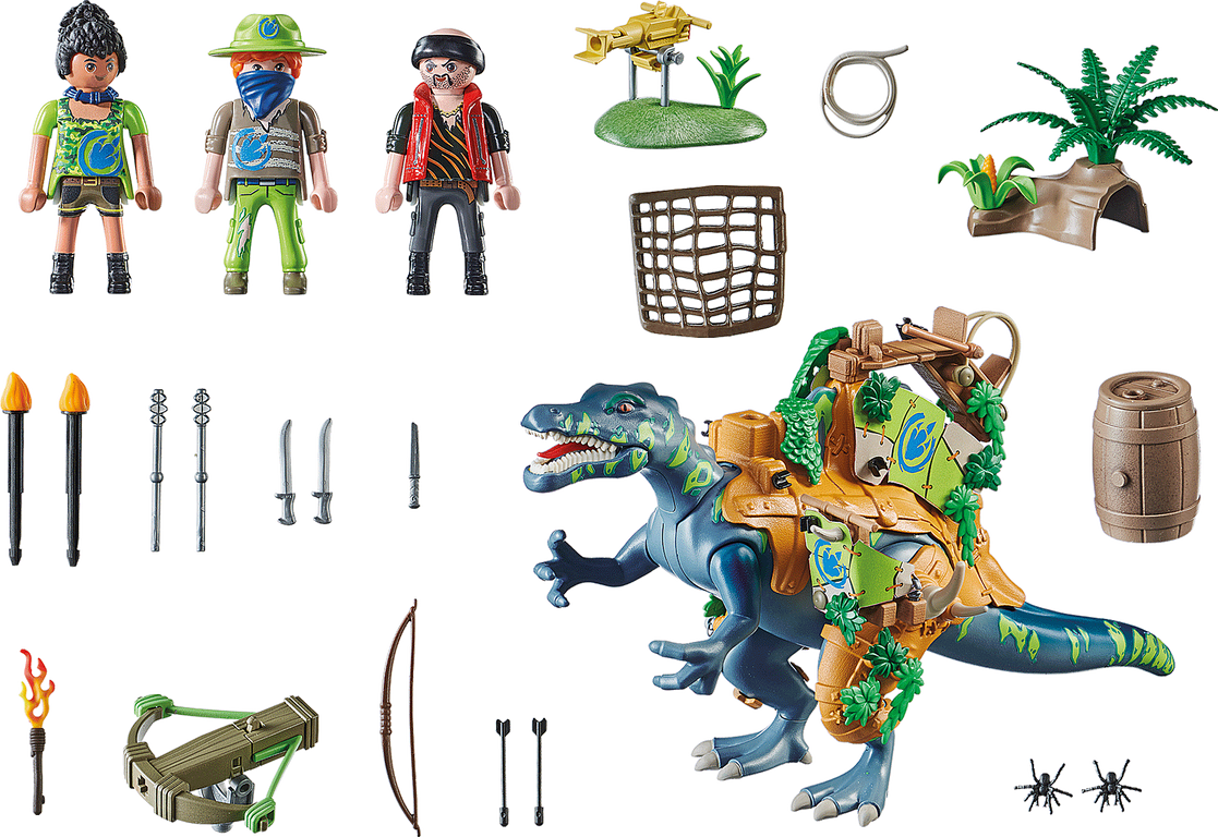 Playmobil® Dino Rise Spinosaurus components