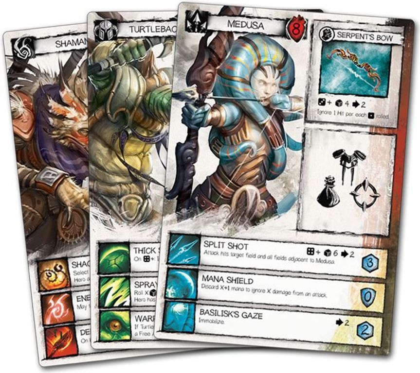 LOAD: League of Ancient Defenders cartes
