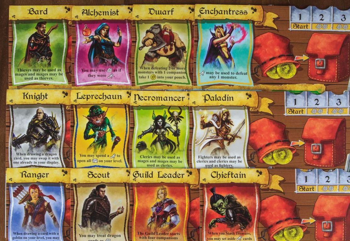 Dungeon of Fortune cards