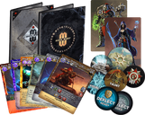 Mage Wars Arena: Forcemaster vs Warlord Expansion Set componenti