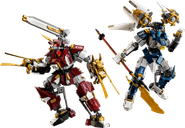 LEGO® Ninjago The Twin Titan Mechs components