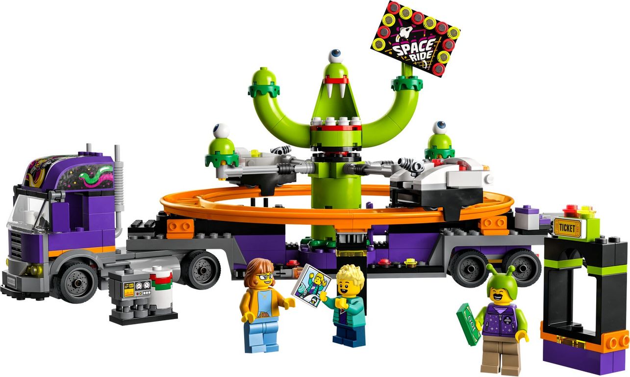 LEGO® City Space Ride Amusement Truck gameplay