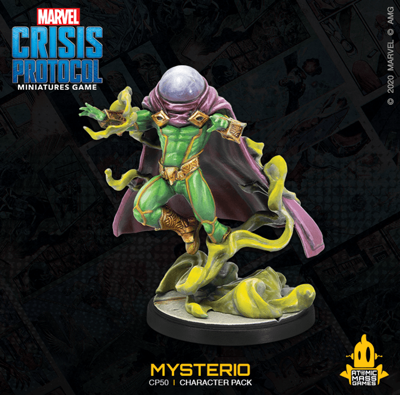 Marvel: Crisis Protocol – Mysterio & Carnage miniatur