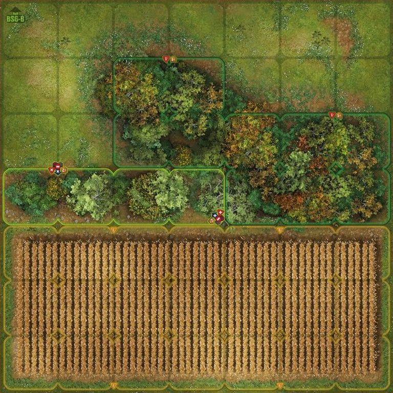 Heroes of Normandie: Battleground Set - Terrain Pack