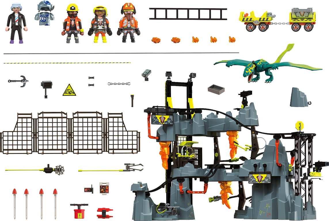 Playmobil® Dino Rise Dino Mine composants