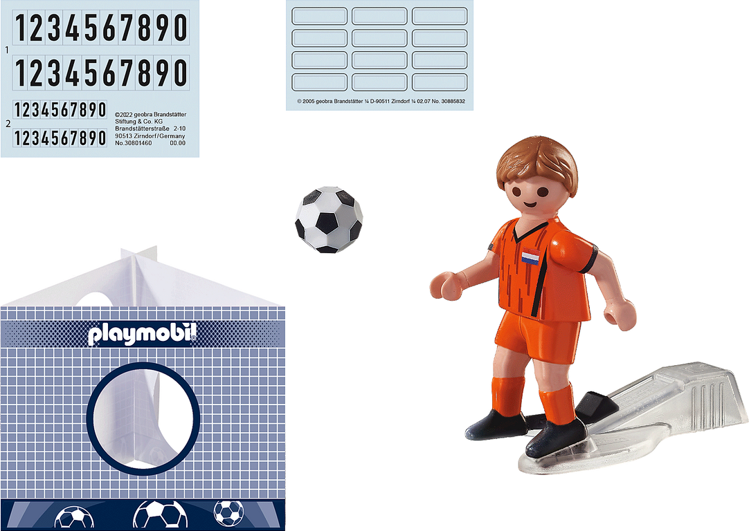 Playmobil® Sports & Action Soccer Player - Netherlands components