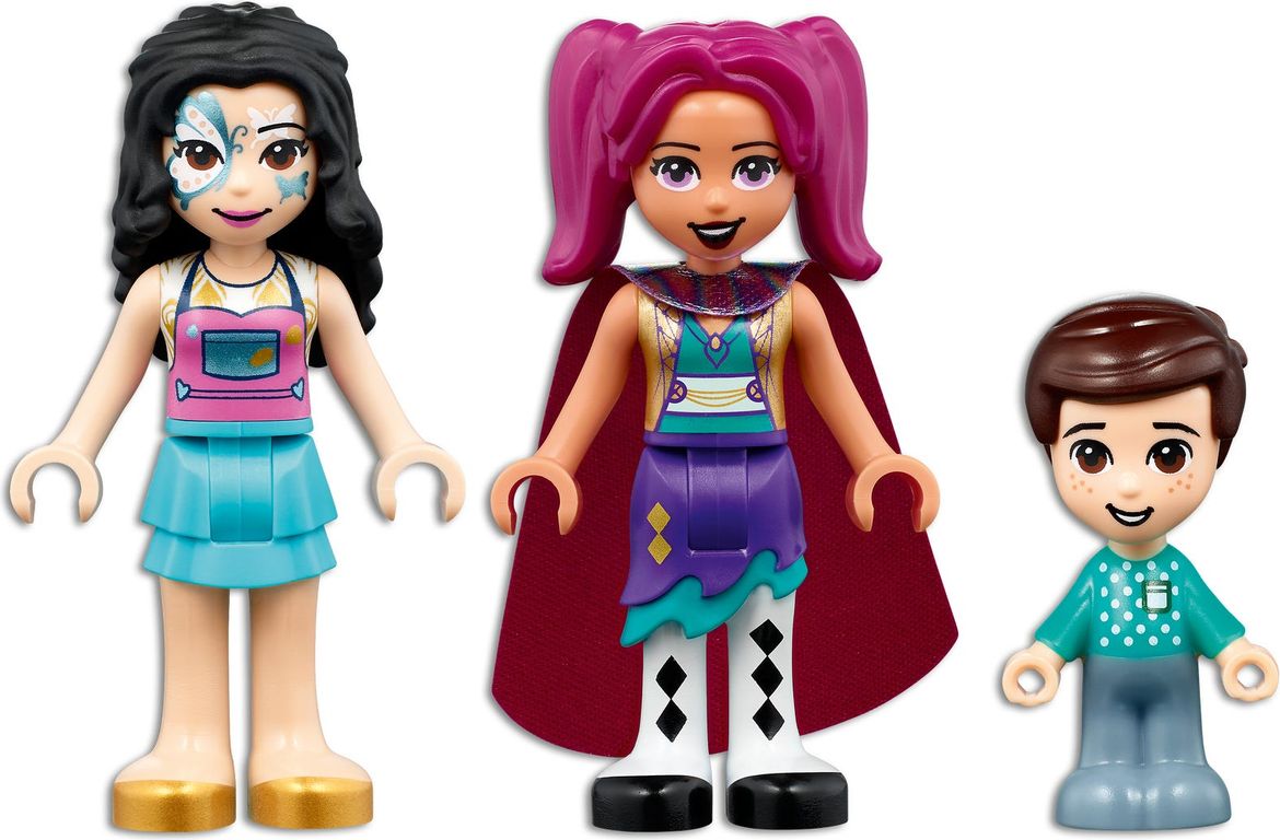 LEGO® Friends Les stands de la fête foraine magique figurines