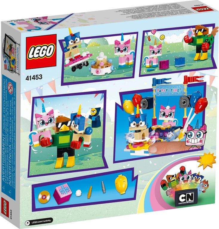 LEGO® Unikitty! Partyspaß rückseite der box