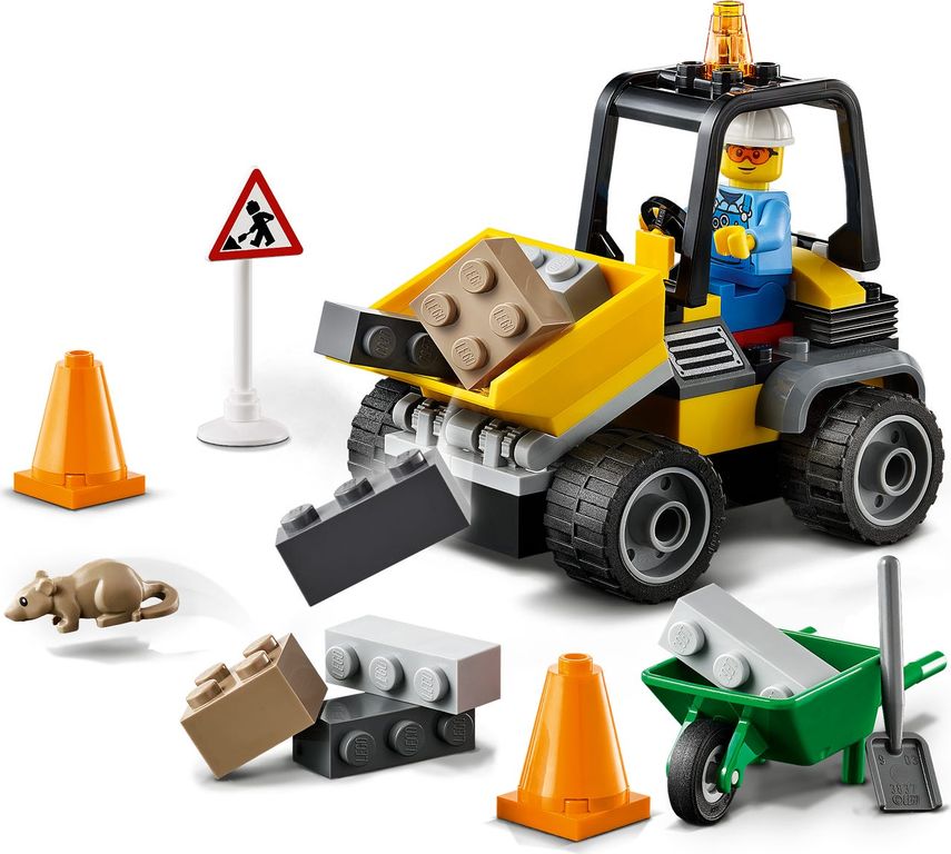 LEGO® City Baustellen-LKW spielablauf