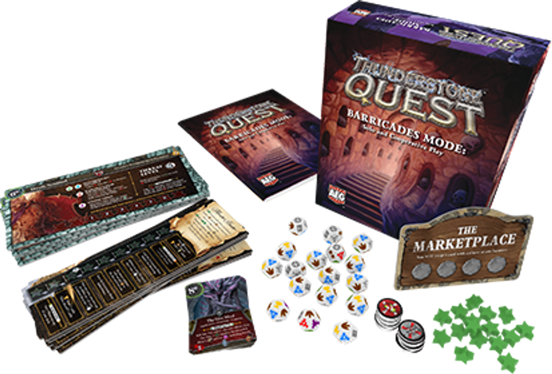 Thunderstone Quest: Barricades Mode componenti