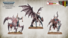Warhammer 40.000 - Accursed Cultists miniature