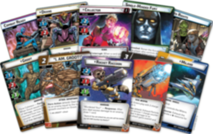 Marvel Champions: El Juego de Cartas – Los más buscados de la Galaxia cartas