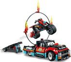 LEGO® Technic Truck e moto dello Stunt Show gameplay