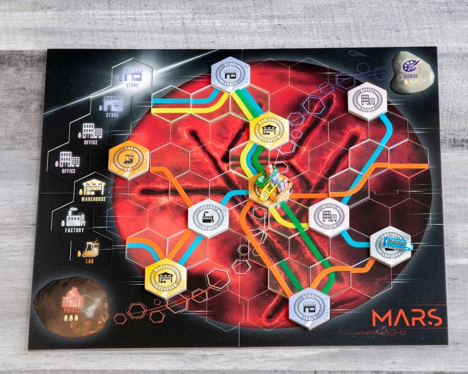 Maglev Maps: Volume 1 plateau de jeu