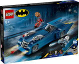 Batman with the Batmobile vs. Harley Quinn and Mr. Freeze