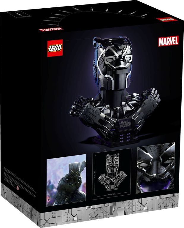 LEGO® Marvel Black Panther rückseite der box