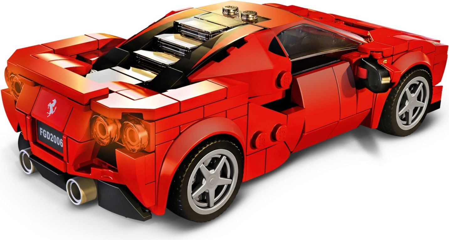LEGO® Speed Champions Ferrari F8 Tributo back side