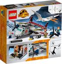 LEGO® Jurassic World Quetzalcoatlus vliegtuighinderlaag achterkant van de doos