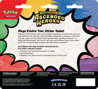 Pokémon TCG: Scarlet & Violet - Mega Evolution Ascended Heroes Tech Sticker Blister back of the box