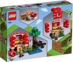 LEGO® Minecraft The Mushroom House back of the box