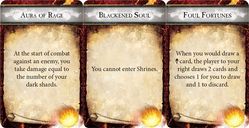 Runebound (Third Edition): Fall of the Dark Star - Scenario Pack cards