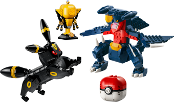 LEGO® Pokémon™ SMART Play: Le combat entre Noctali et Carchacrok