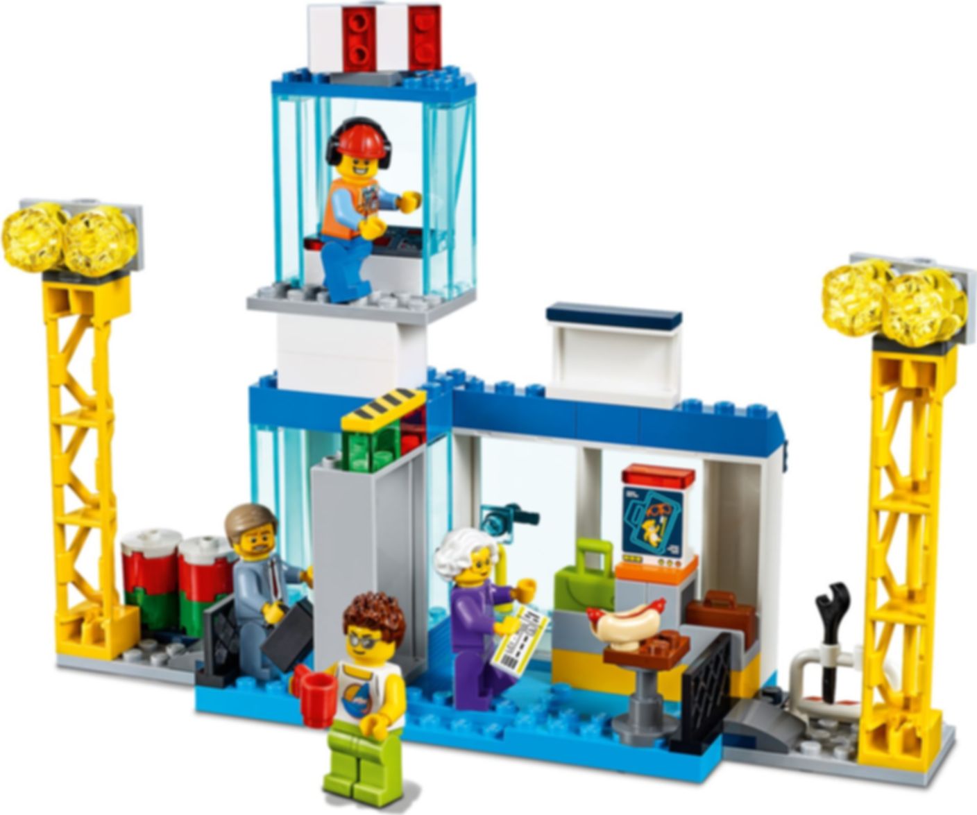 LEGO® City Centrale luchthaven componenten