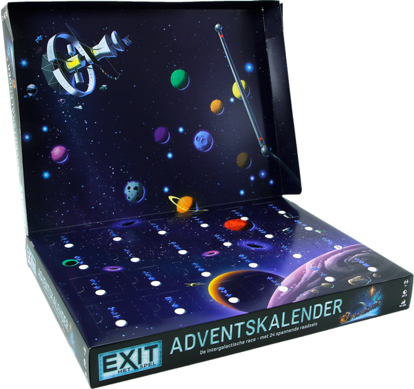 EXIT: Het Spel – Adventskalender: De intergalactische race doos