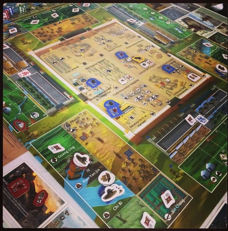 Three Kingdoms Redux spielablauf