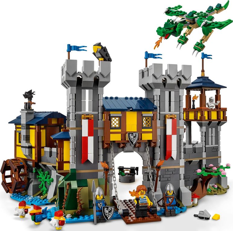 LEGO® Creator Mittelalterliche Burg komponenten