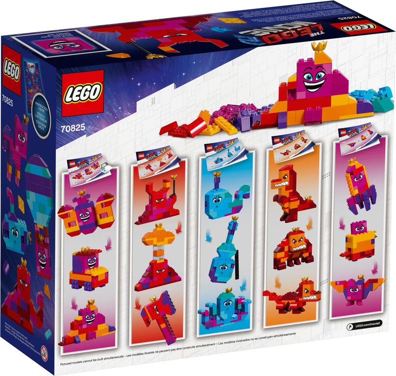 LEGO® Movie Queen Watevra's Build Whatever Box! rückseite der box