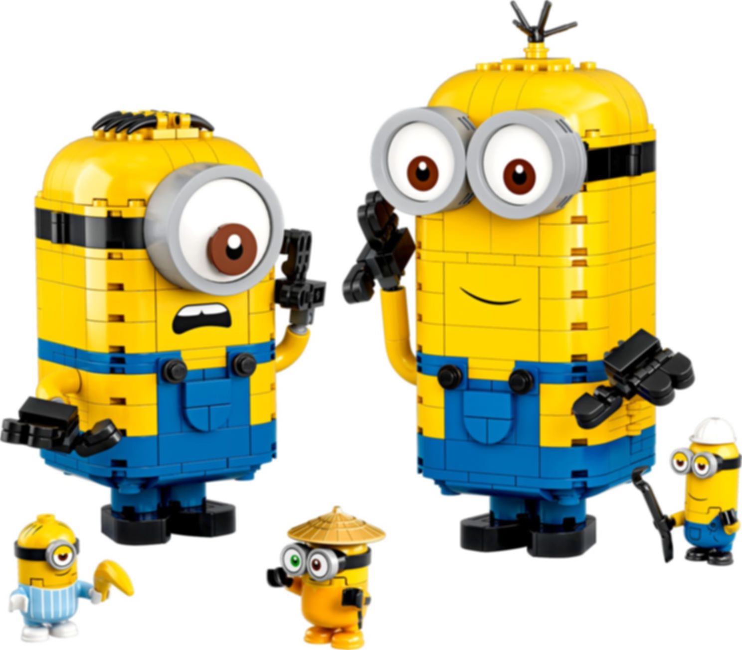 LEGO® Minions Brick-built Minions and their Lair components